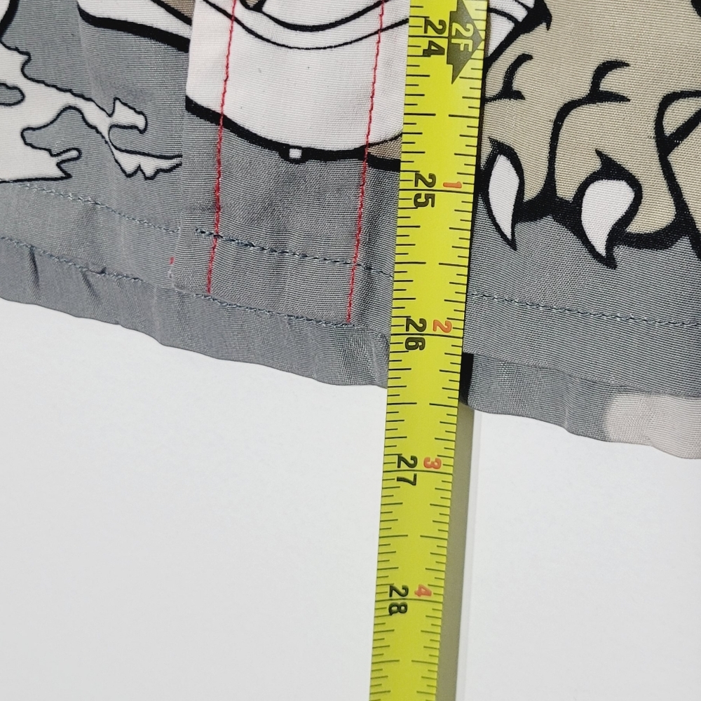 S.O.H.O. Jeans Vintage Rare 90s Graphic Button Down Collar Shirts - Picture 8 of 10